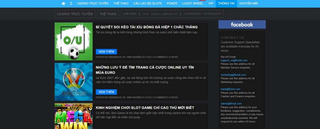 Xếp hạng tổng thể For88 King - For88